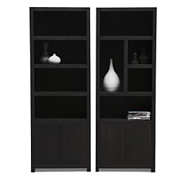 Boekenkasten Set Juwel Zwart Links