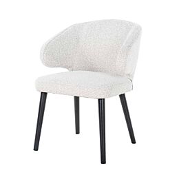 Richmond Interiors Stoel Indigo White Bouclé