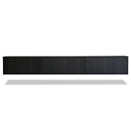 Tv Dressoir Kopenhagen Zwevend 277cm Black Brown