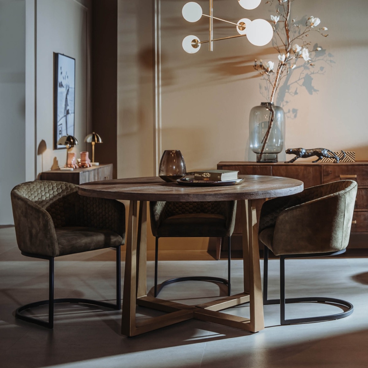 Eetkamertafel Rond Belvedere