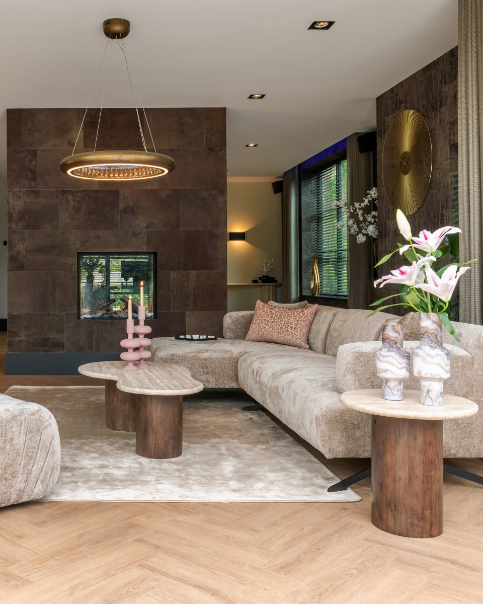 Salontafel Douglas Travertin